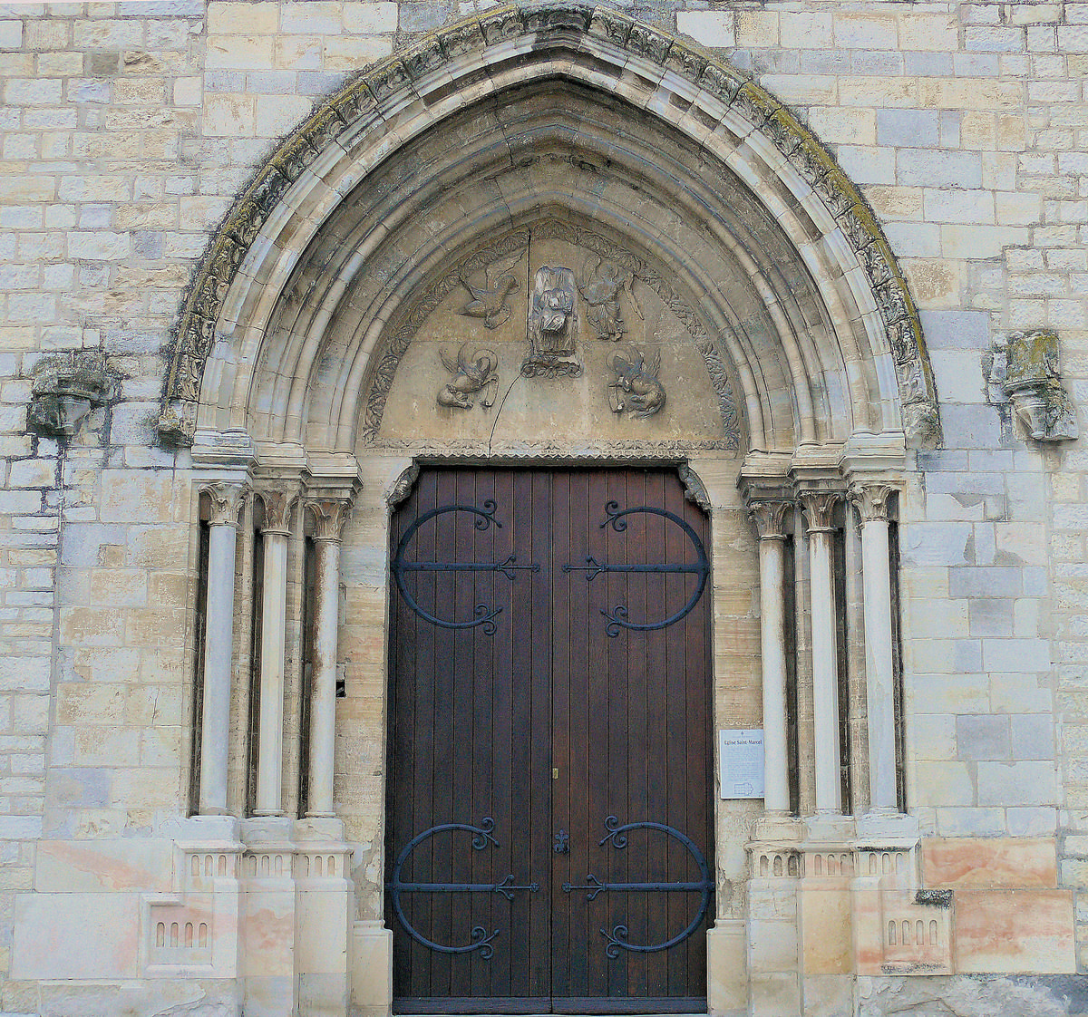 Saint-Marcel-lès-Sauzet - Eglise Saint-Marcel 
