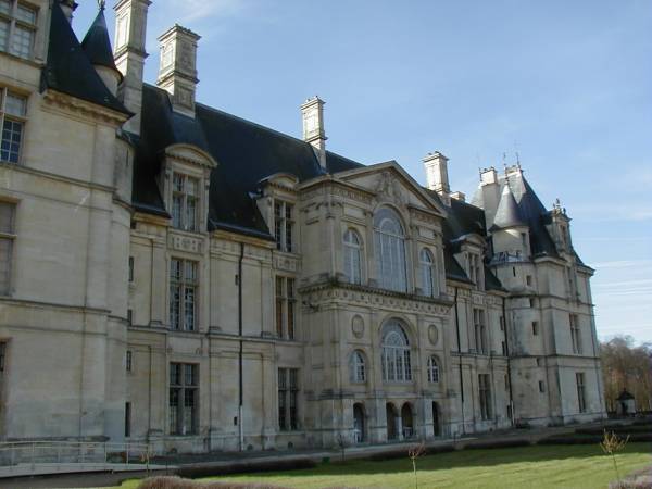 Château d'Ecouen.Aile côté Nord 