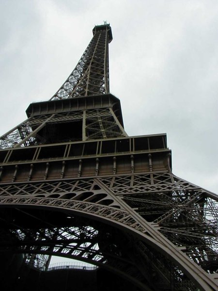 Der Eiffelturm in Paris 