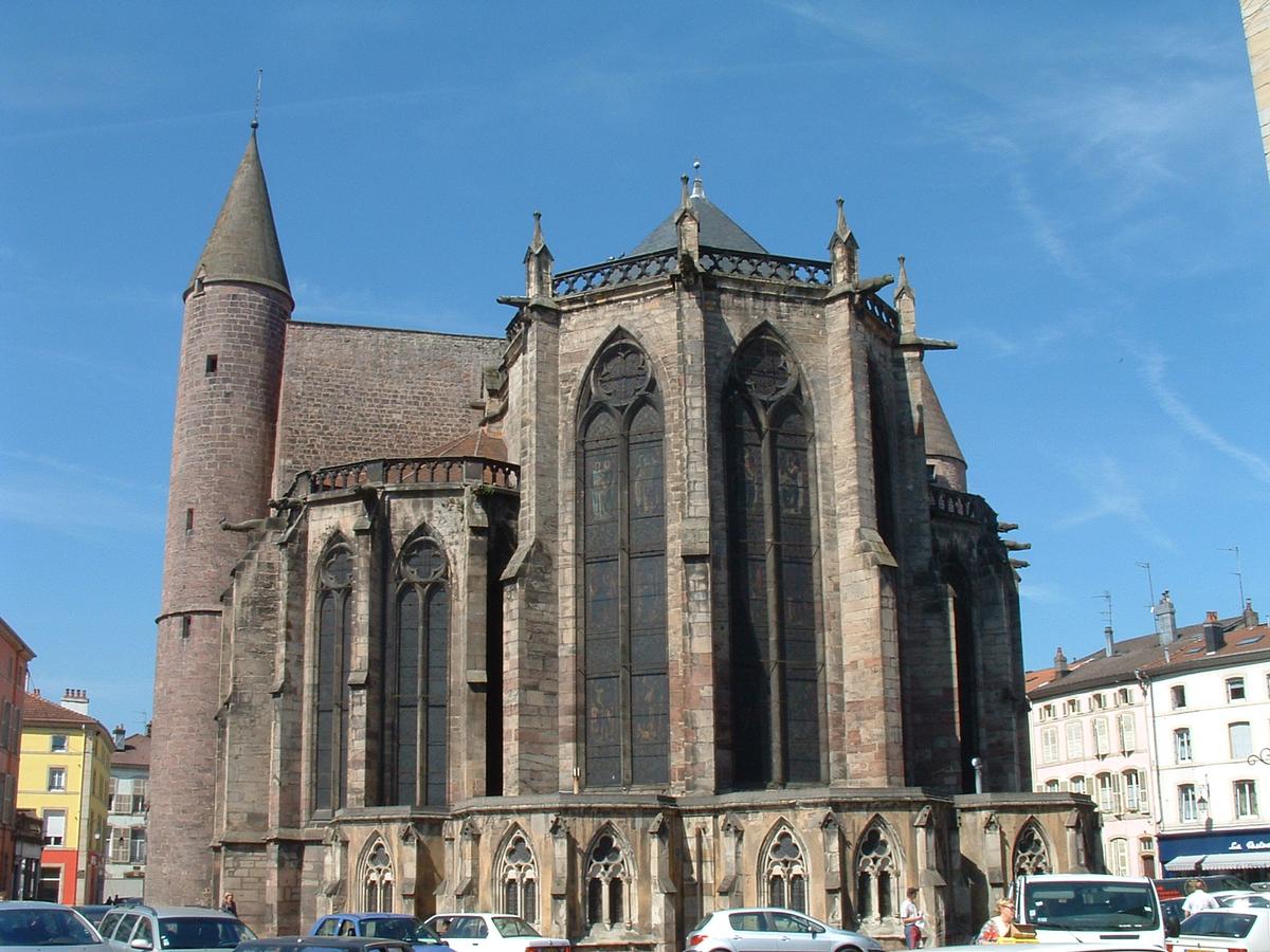 Epinal - Basilique Saint-Maurice - Chevet 