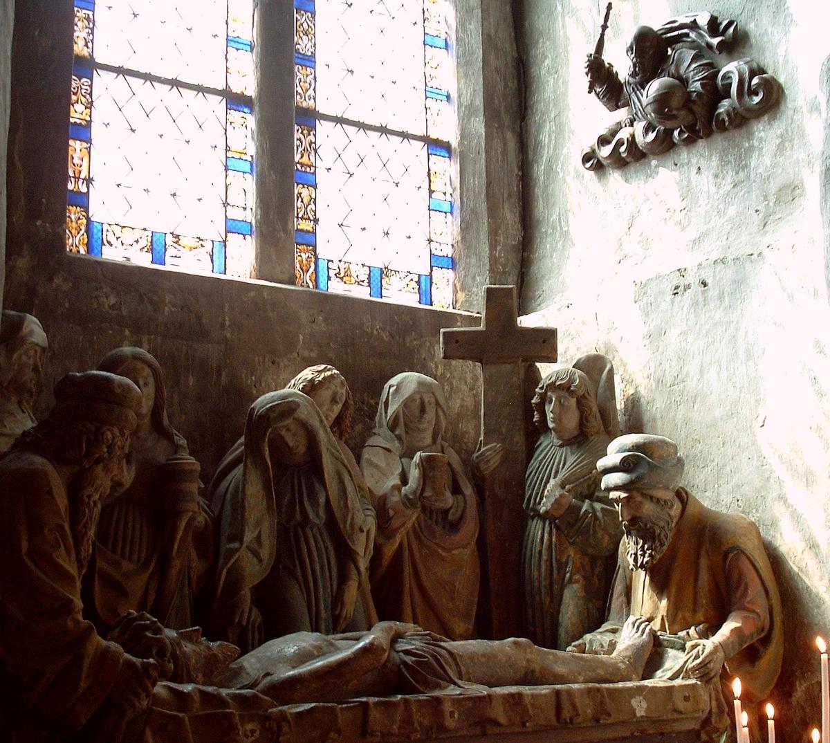 Epinal - Basilique Saint-Maurice - Mise au tombeau 