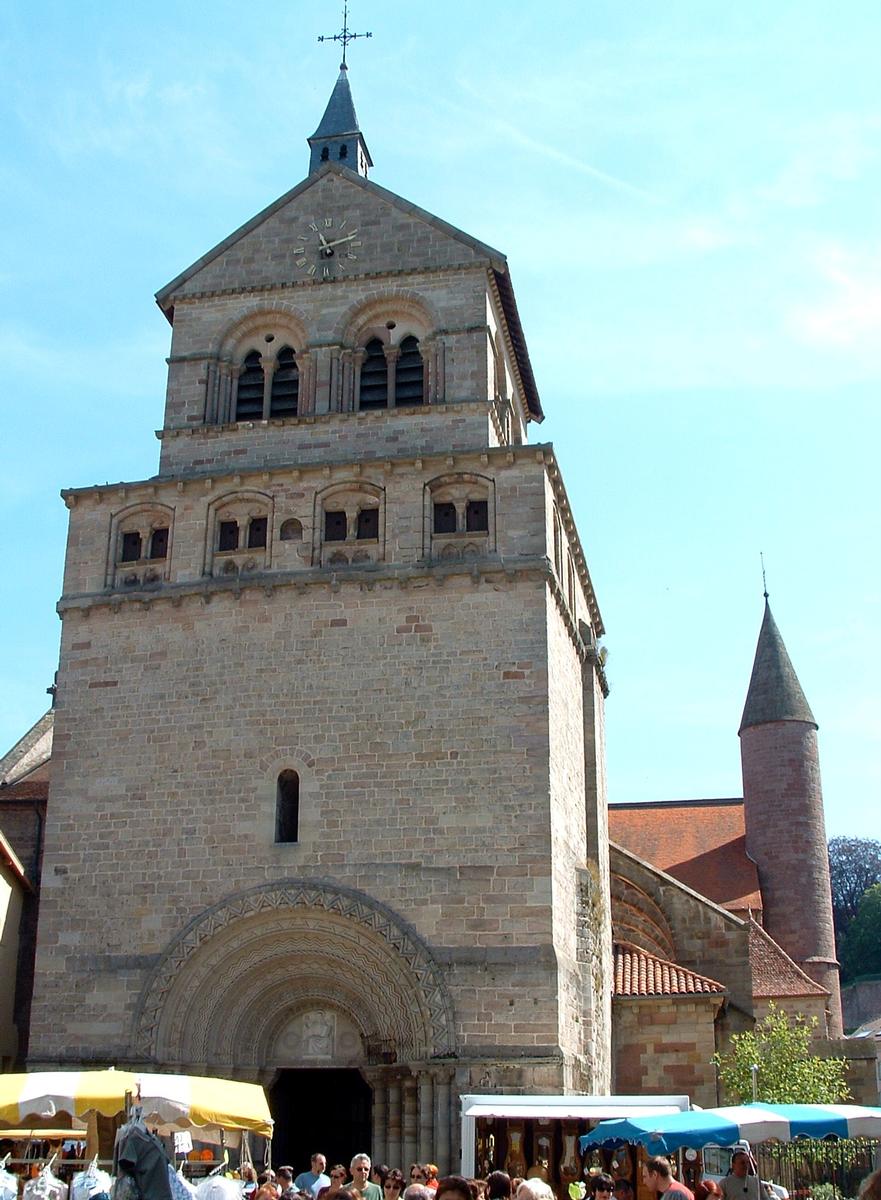 Epinal - Basilique Saint-Maurice - Tour occidentale côté ouest 