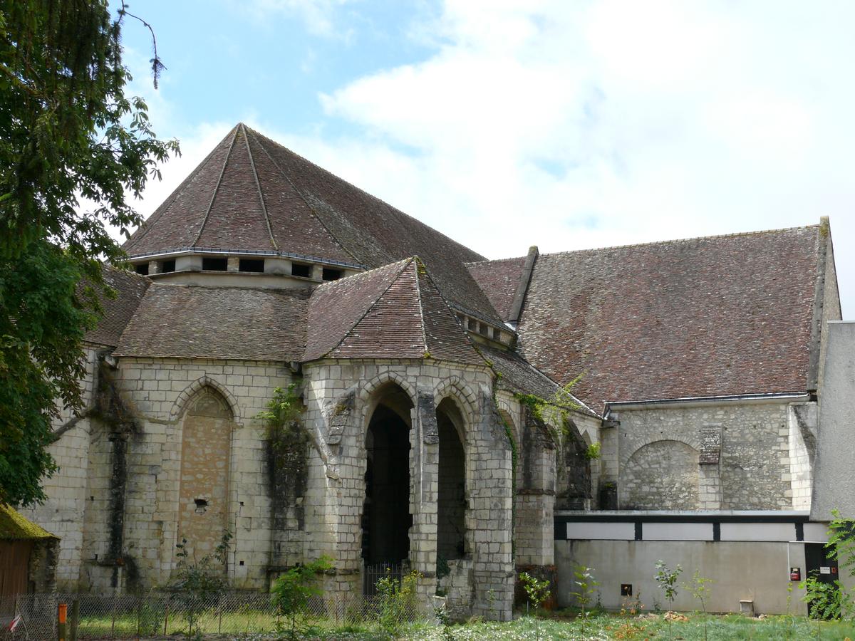 Nogent-le-Rotrou - Ancienne abbatiale Saint-Denis - Chevet 