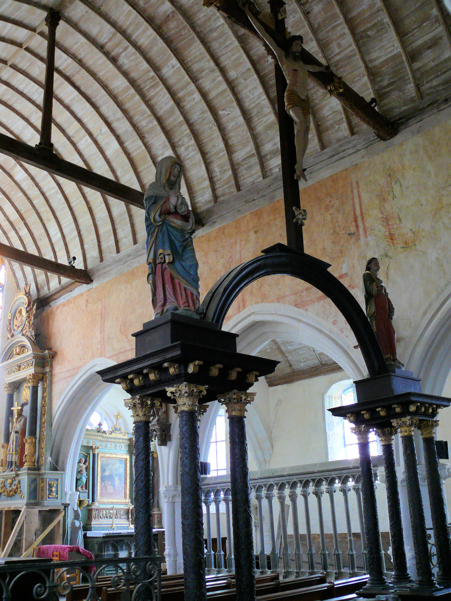 La Martyre - Eglise Saint-Salomon - Nef centrale 