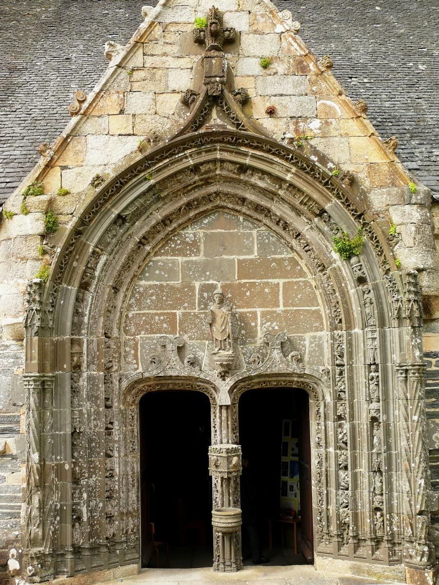 La Roche-Maurice - Eglise Saint-Yves et enclos paroissial - Egise Saint-Yves - Portail 