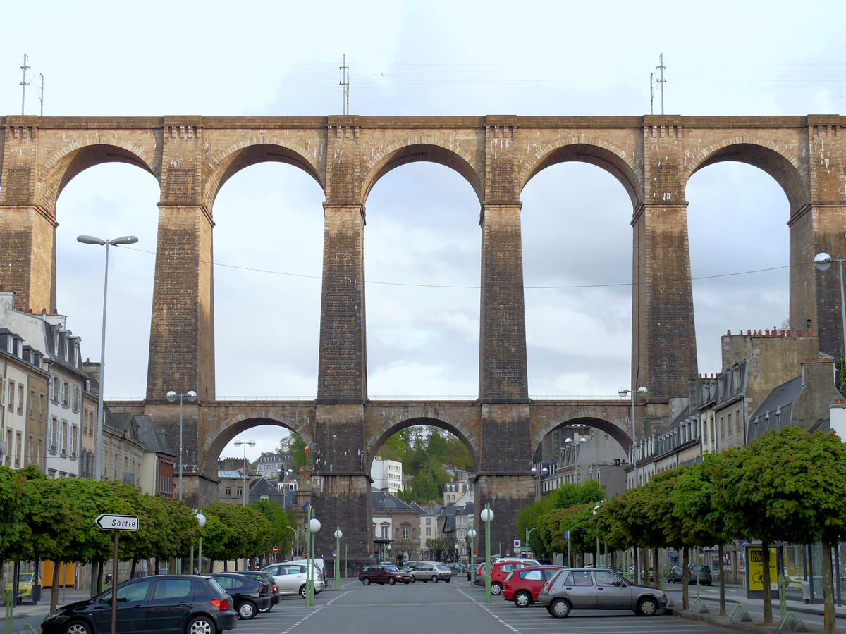 Morlaix Viaduct Morlaix 1863 Structurae