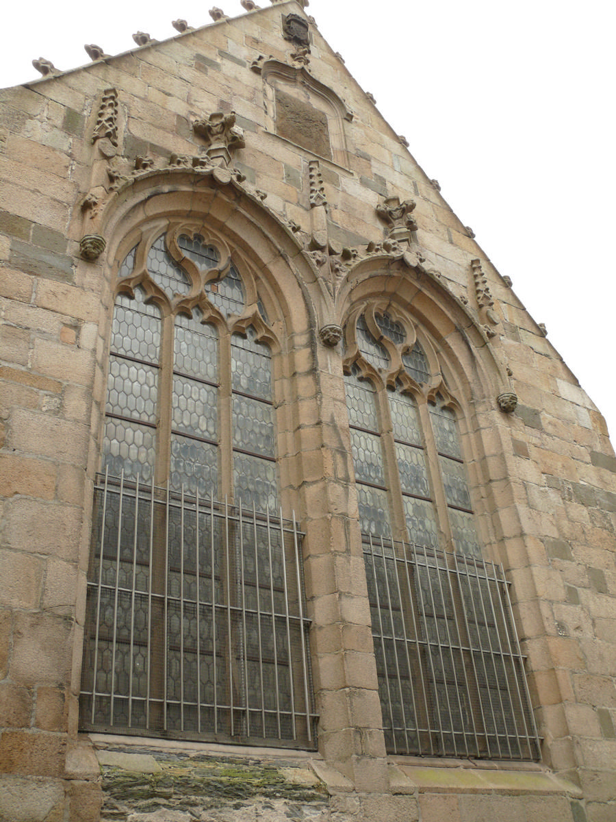Musée de Morlaix - Couvent des Jacobins - Fenêtre du transept 