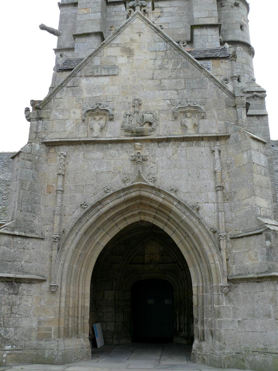 Roscoff - Eglise Notre-Dame de Croas-Batz - Portail 