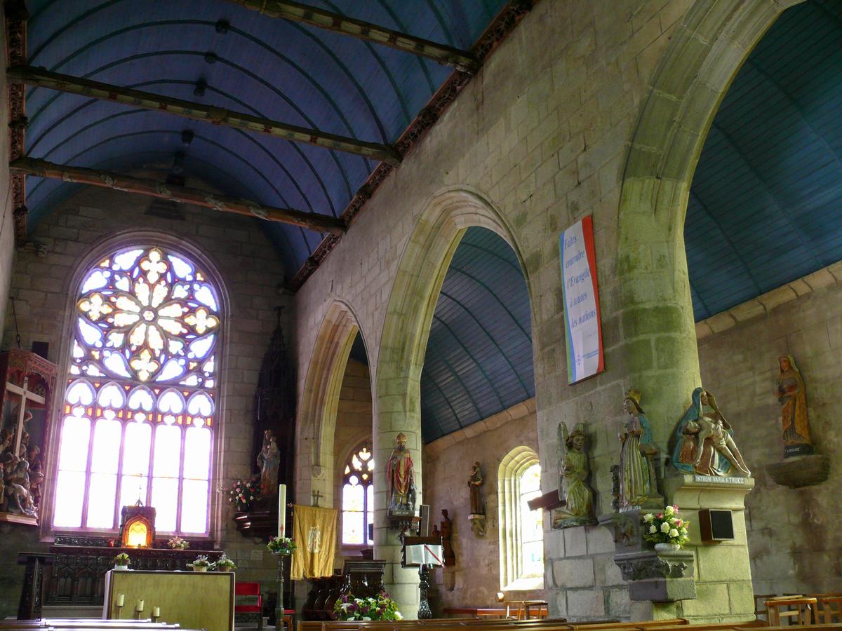Pencran - Eglise Notre-Dame et enclos paroissial - Nef 