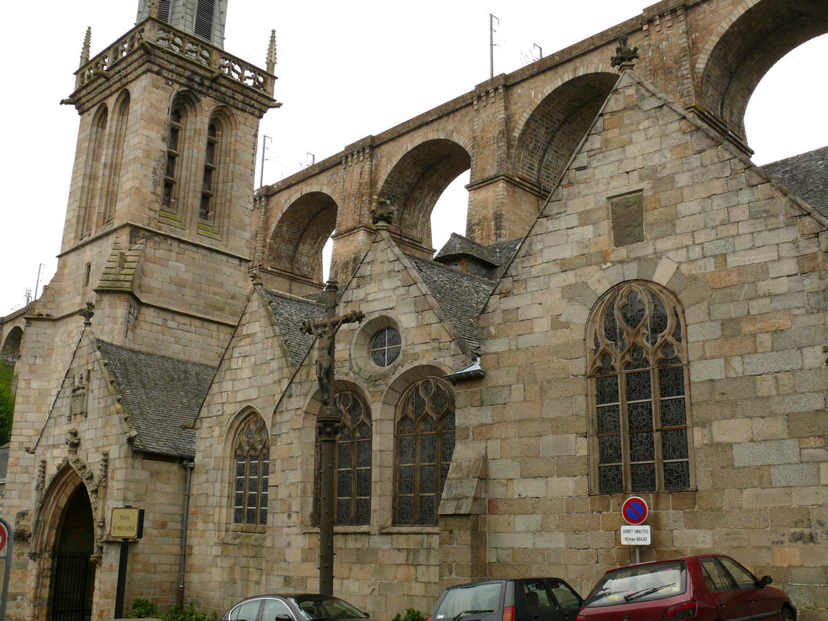 Morlaix - Eglise Sainte-Mélaine 