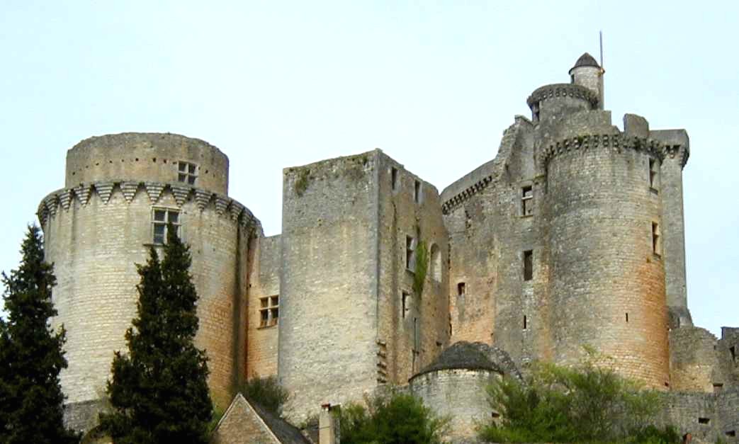 Château de Bonaguil - Côté sud 