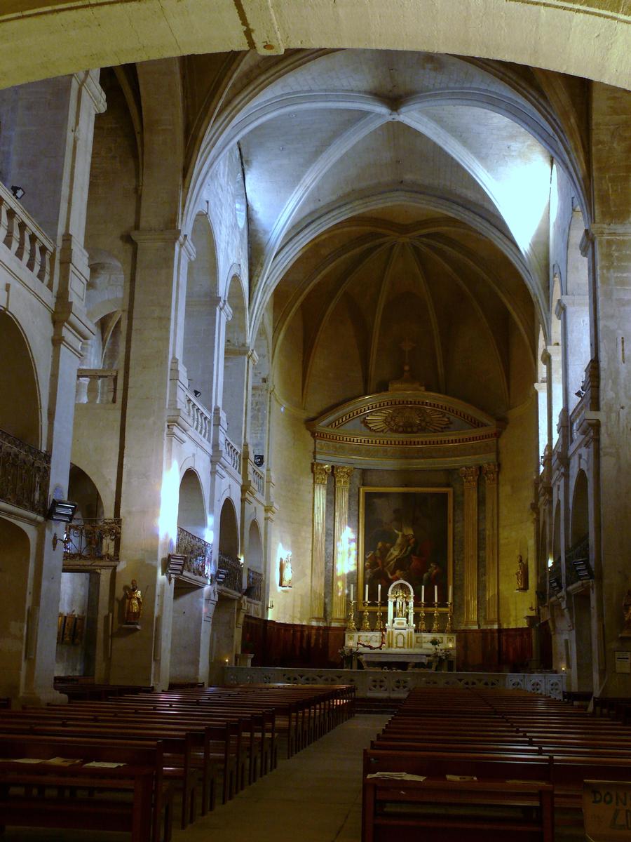 Uzès - Cathédrale Saint-Théodorit - Nef 
