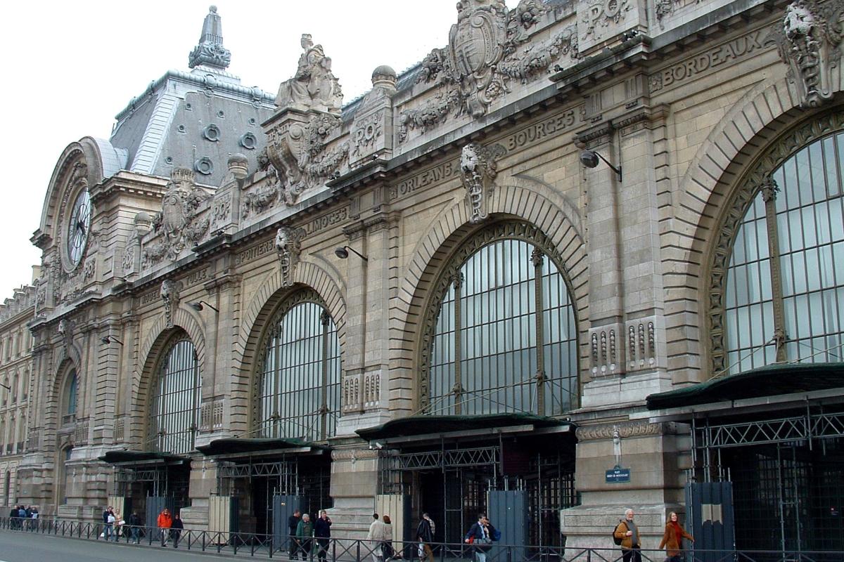 Musée d'Orsay, Paris.façade sur le quai 