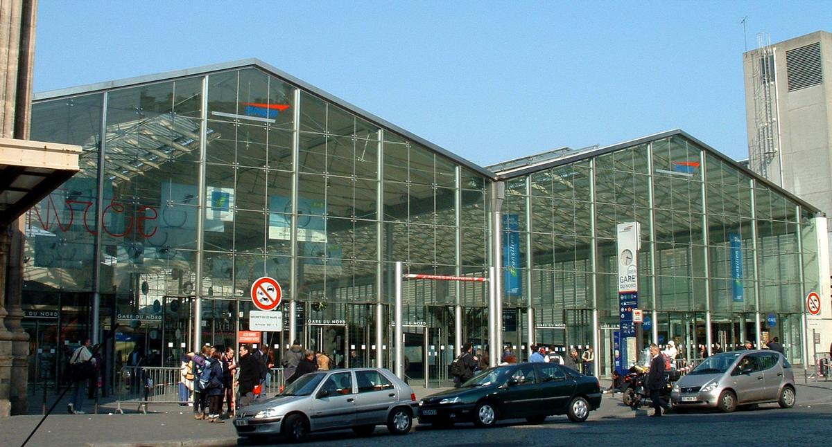 Gare du Nord, Paris – Anbau für den TGV Nord-Europa 