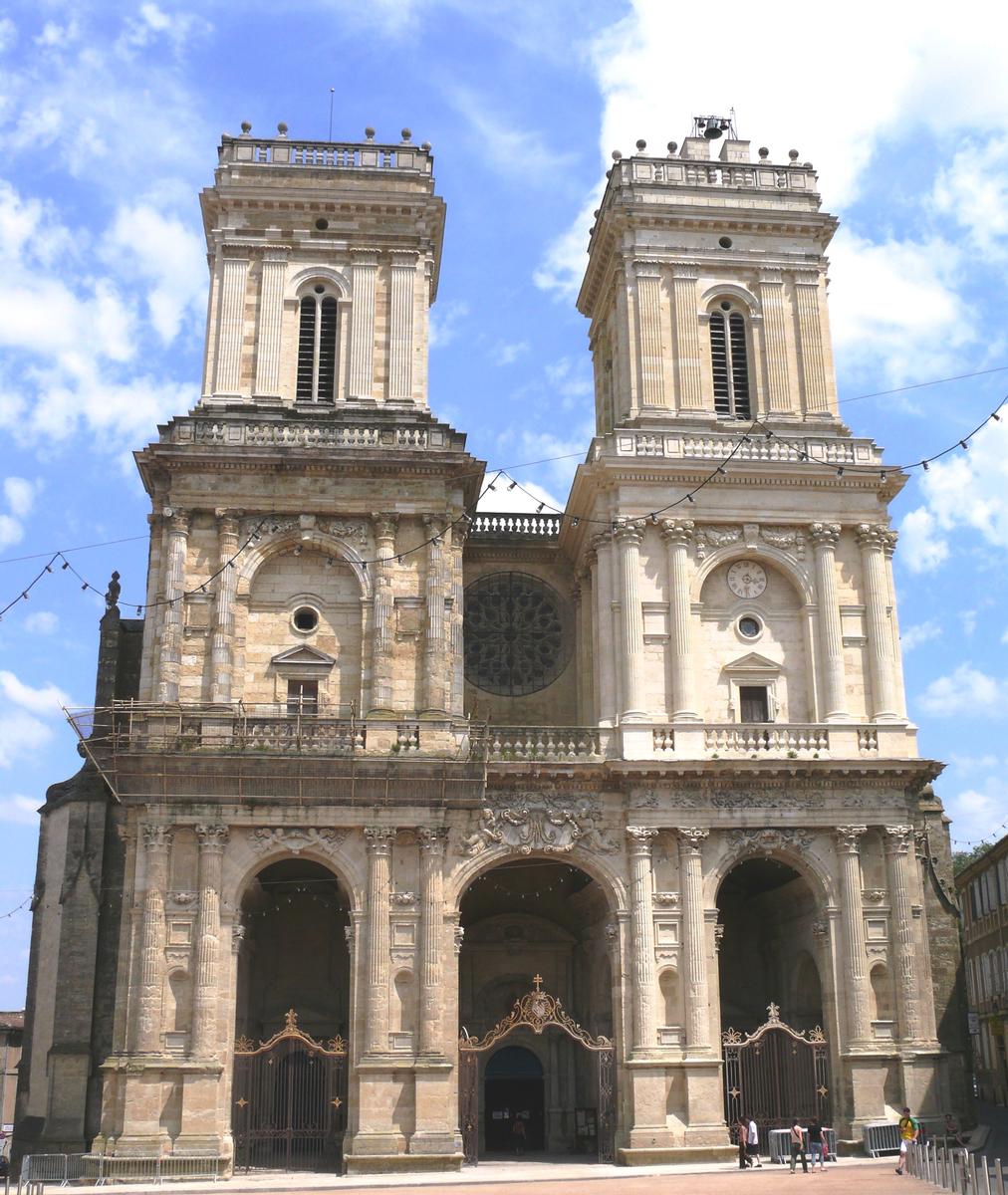 Auch - Cathédrale Sainte-Marie - Façade occidentale 
