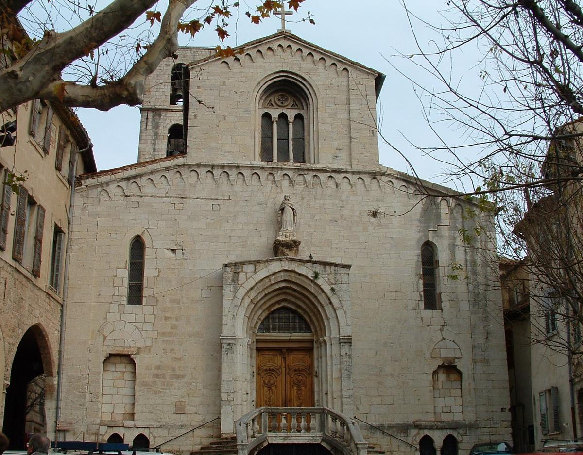 Grasse - Cathédrale Notre-Dame-du-Puy - Façade 
