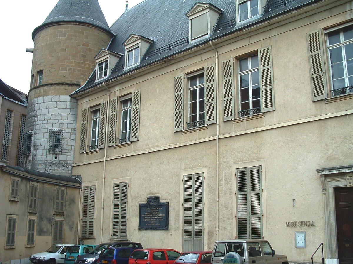 Grenoble - Musée Stendhal ancien hôtel de Lesdiguières, ancien hôtel de ville - Façade 