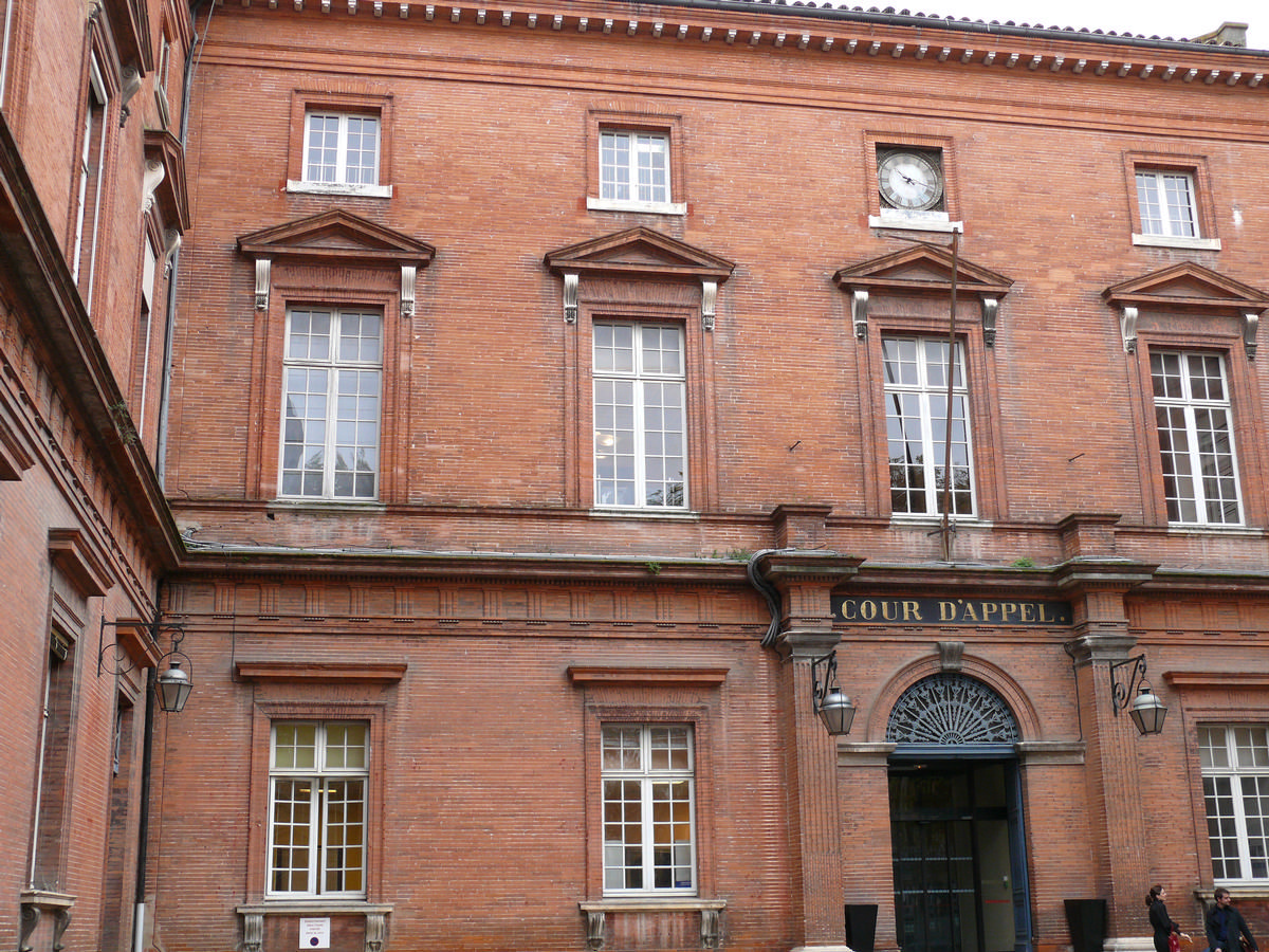 Toulouse - Palais de Justice - Cour d'honneur de la Cour d'Appel 