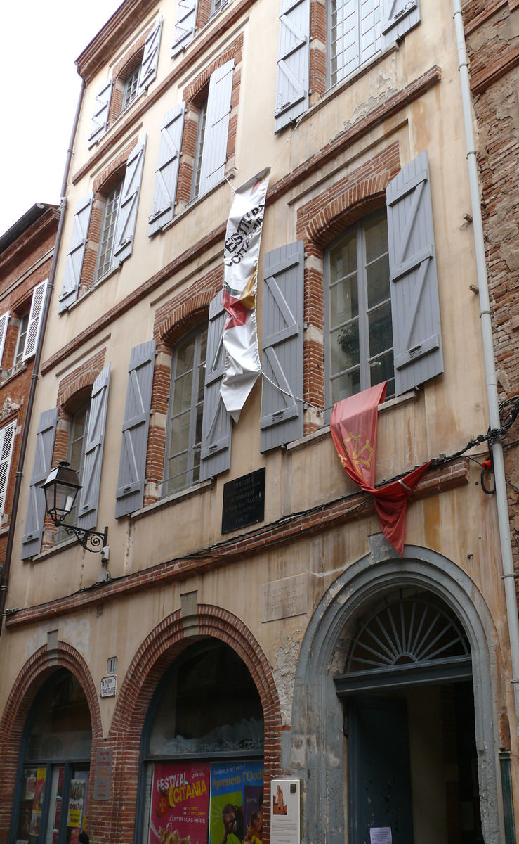 Toulouse - Maison de l'Occitanie, Ostal d'Occitania - Façade sur la rue 