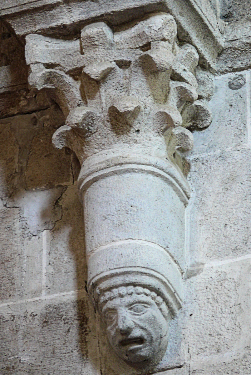Chamalières-sur-Loire - Eglise Saint-Gilles, ancienne abbaye - Nef - Détail 
