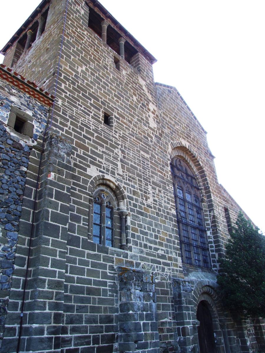 Chanteuges - Prieuré - Eglise priorale Saint-Marcellin - Façade 