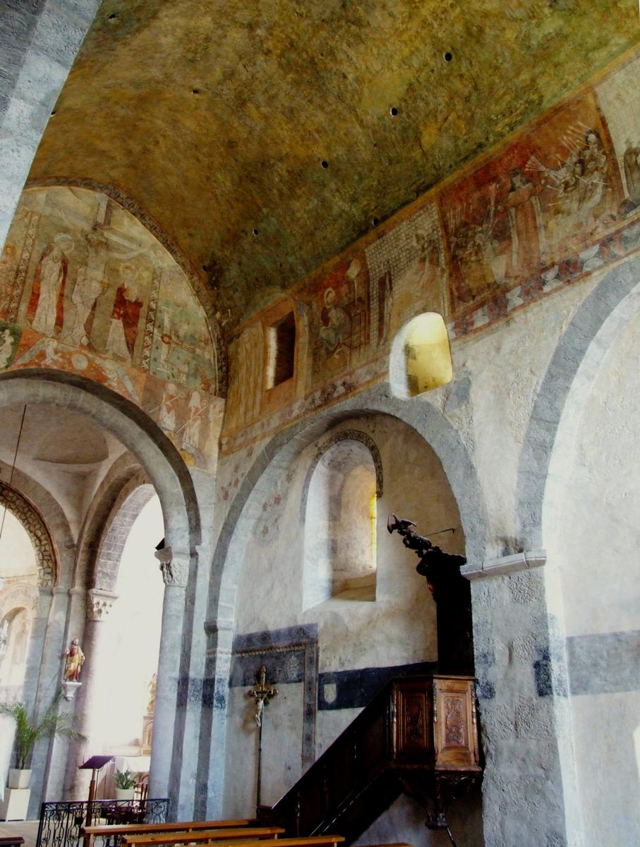 Abbaye de Lavaudieu - Eglise - La nef 