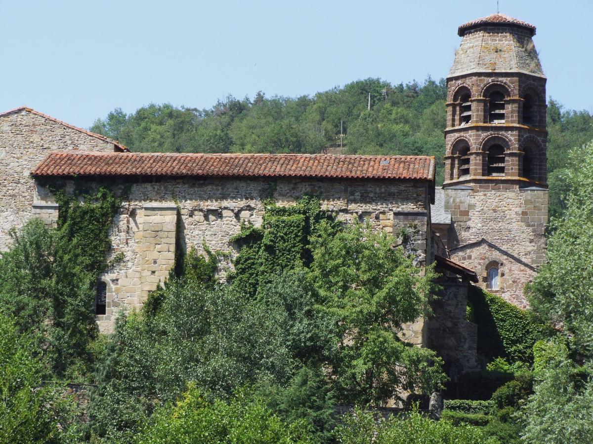 Abbaye de Lavaudieu - Les bâtiments de l'abbaye 