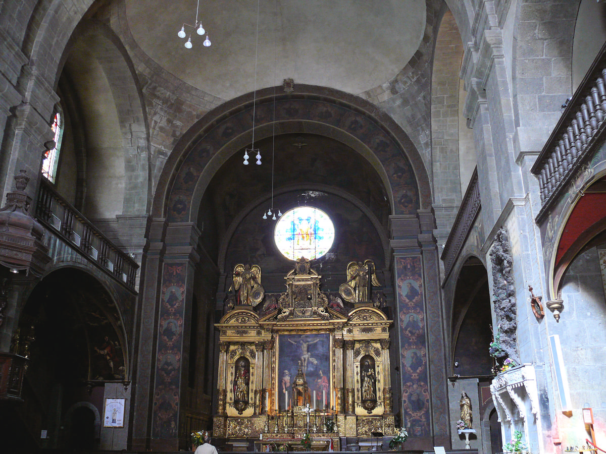 Le Puy-en-Velay - Eglise Saint-Georges (église du Collège des Jésuites) - Nef 