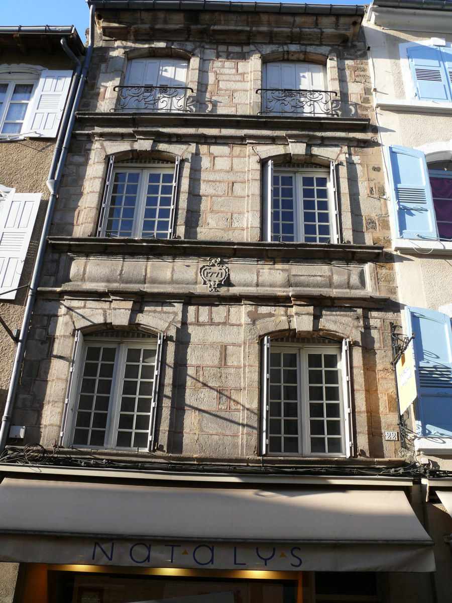 Le Puy-en-Velay - Maison 22 rue Pannessac 