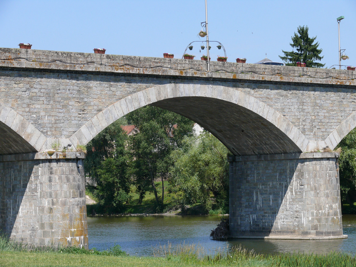 Retournac - Pont des Droits-de-l'Homme sur la Loire 