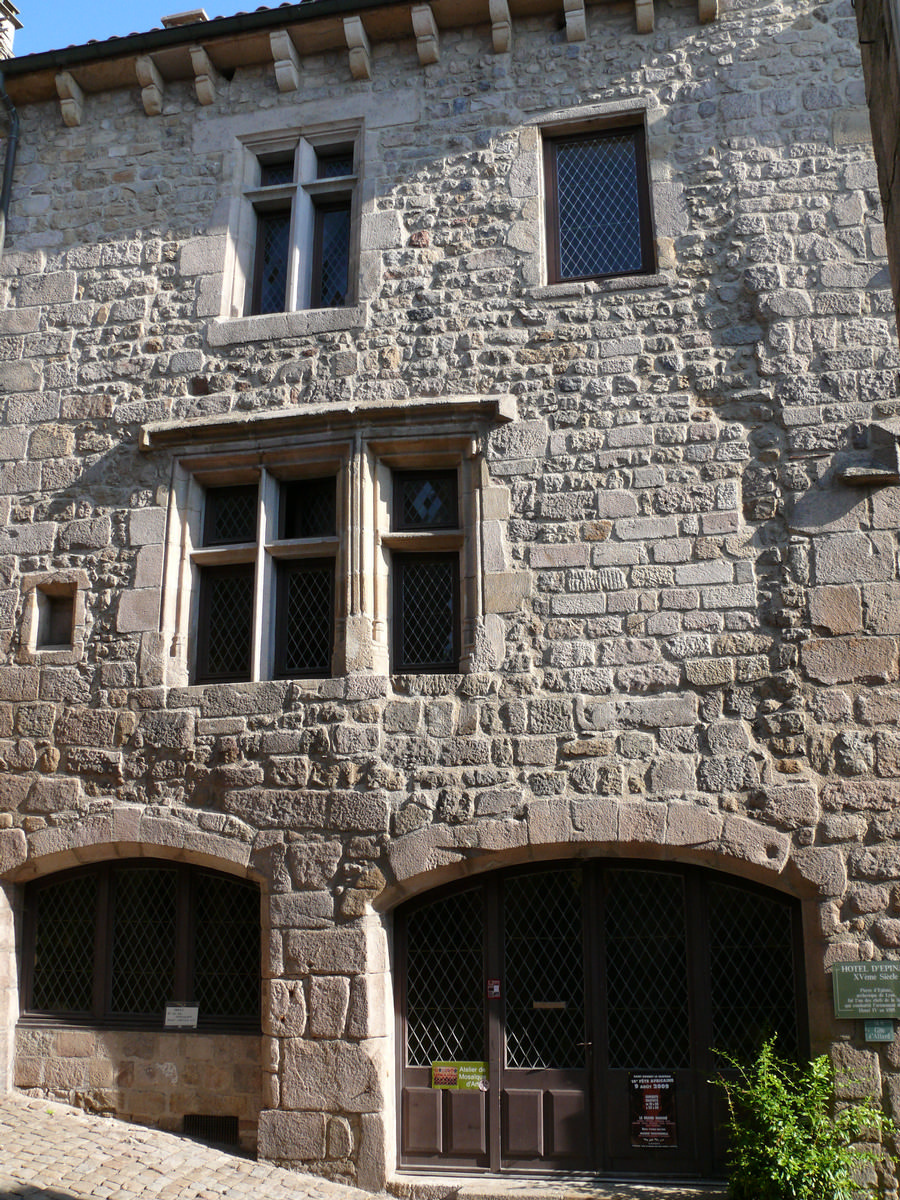 Saint-Bonnet-le-Château - Maison 13 rue de la Châtelaine (Hôtel d'Epinac) 