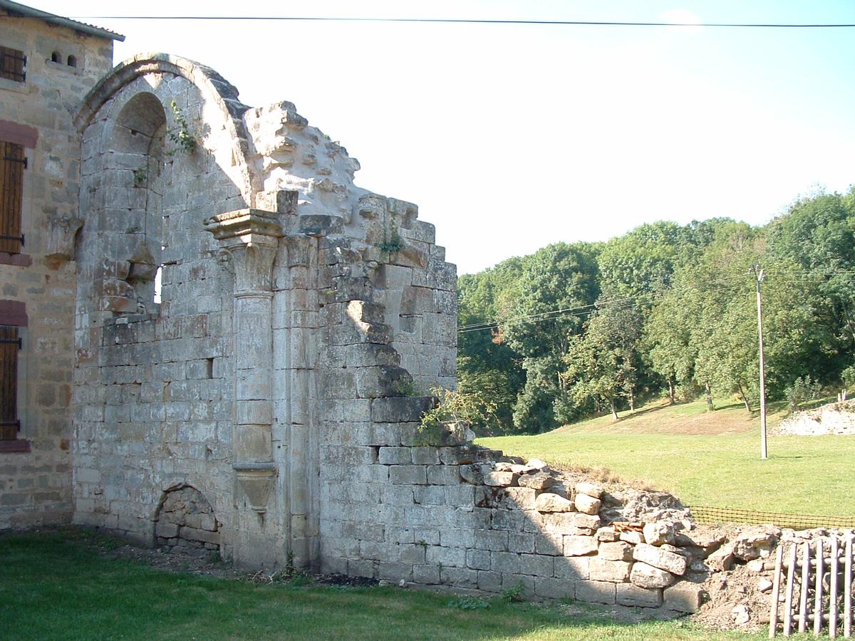 Abbaye de Morimond - Vestige du mur de l'église 
