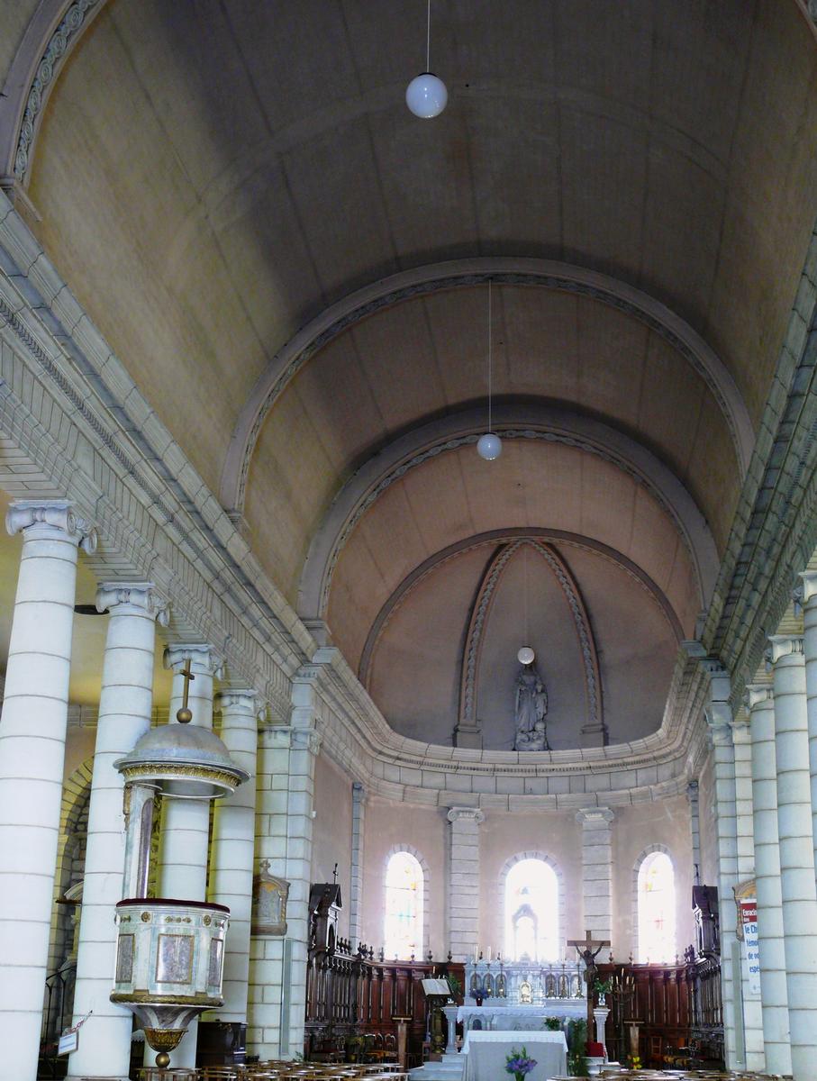 Champlitte - Eglise Saint-Christophe - Nef 