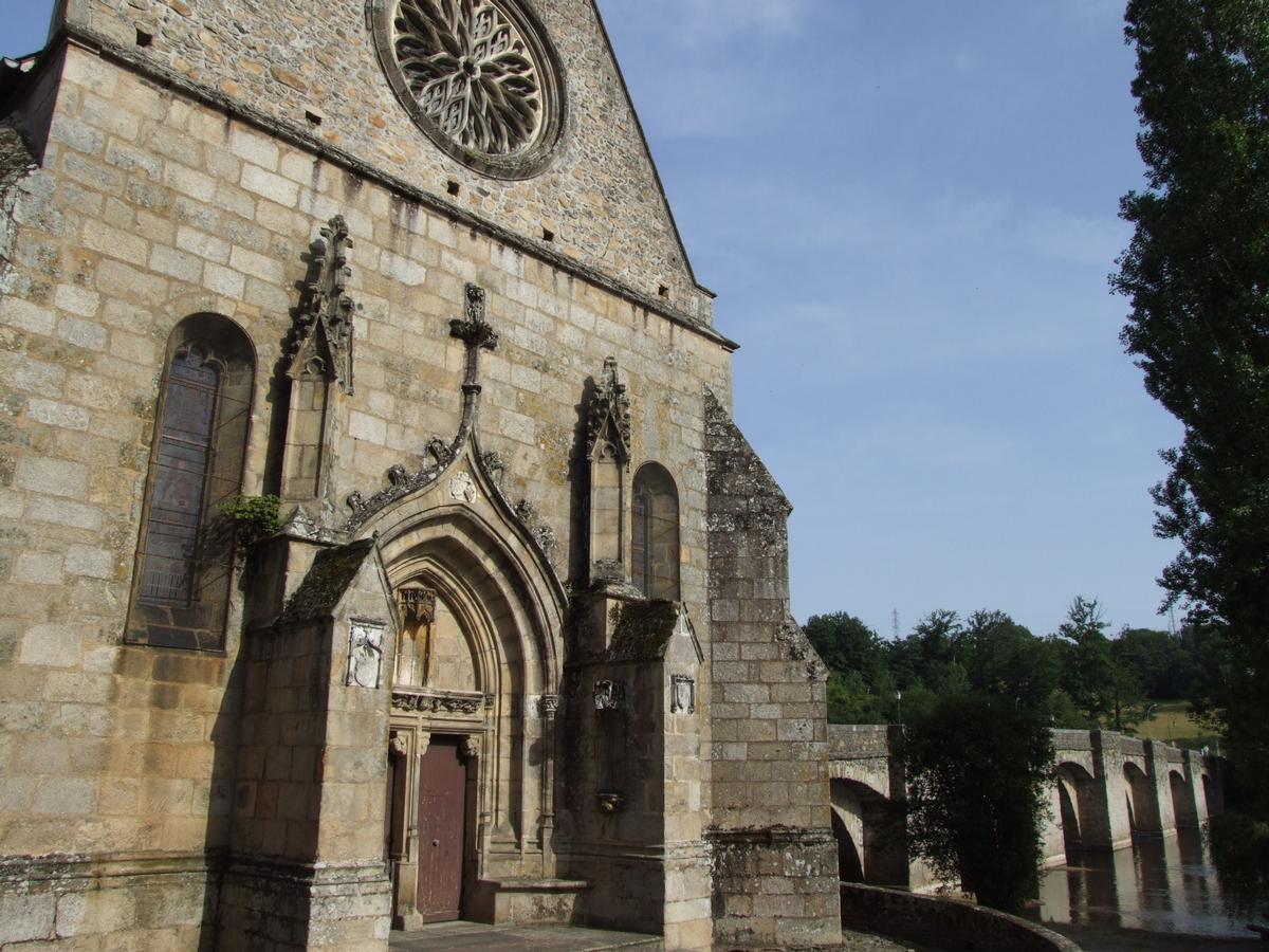 Saint-Junien - La chapelle Notre-Dame-du-Pont et le pont Notre-Dame 