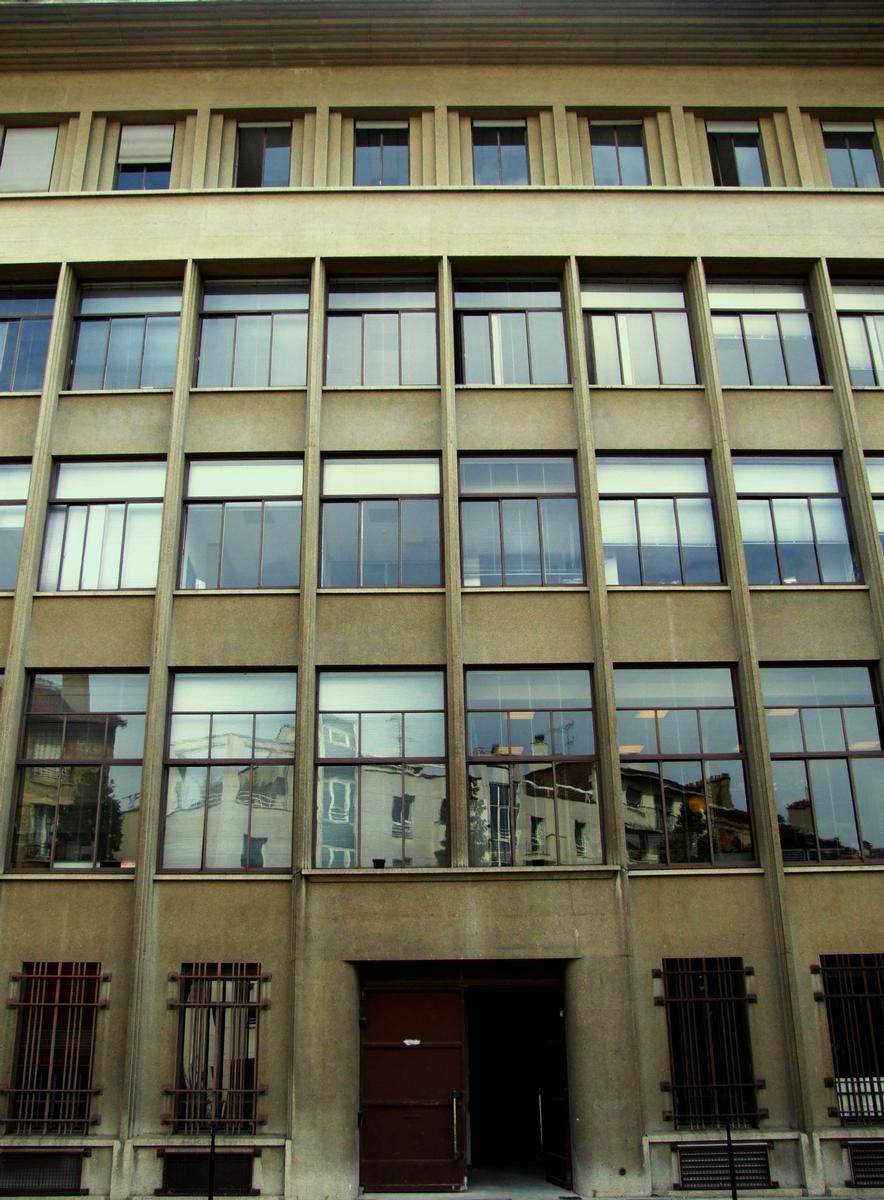 Boulogne-Billancourt - Hôtel de ville - Façade côté rue Galliéni - Elévation 