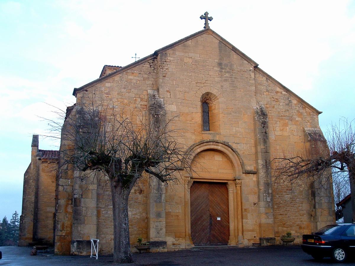 Iguerande - Eglise Saint-André - Façade occidentale 