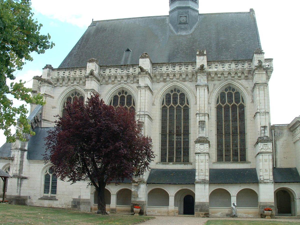 Champigny-sur-Veude - Sainte-Chapelle - Ensemble côté nord 