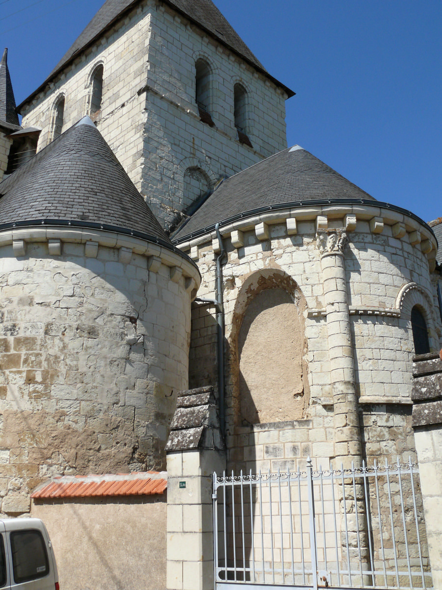La Guerche - Eglise Saint-Marcellin - Chevet 