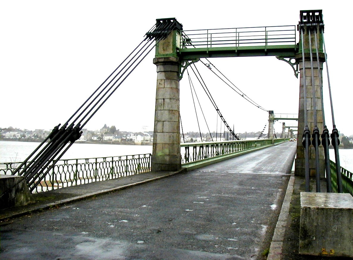 Hängebrücke Ingrandes 