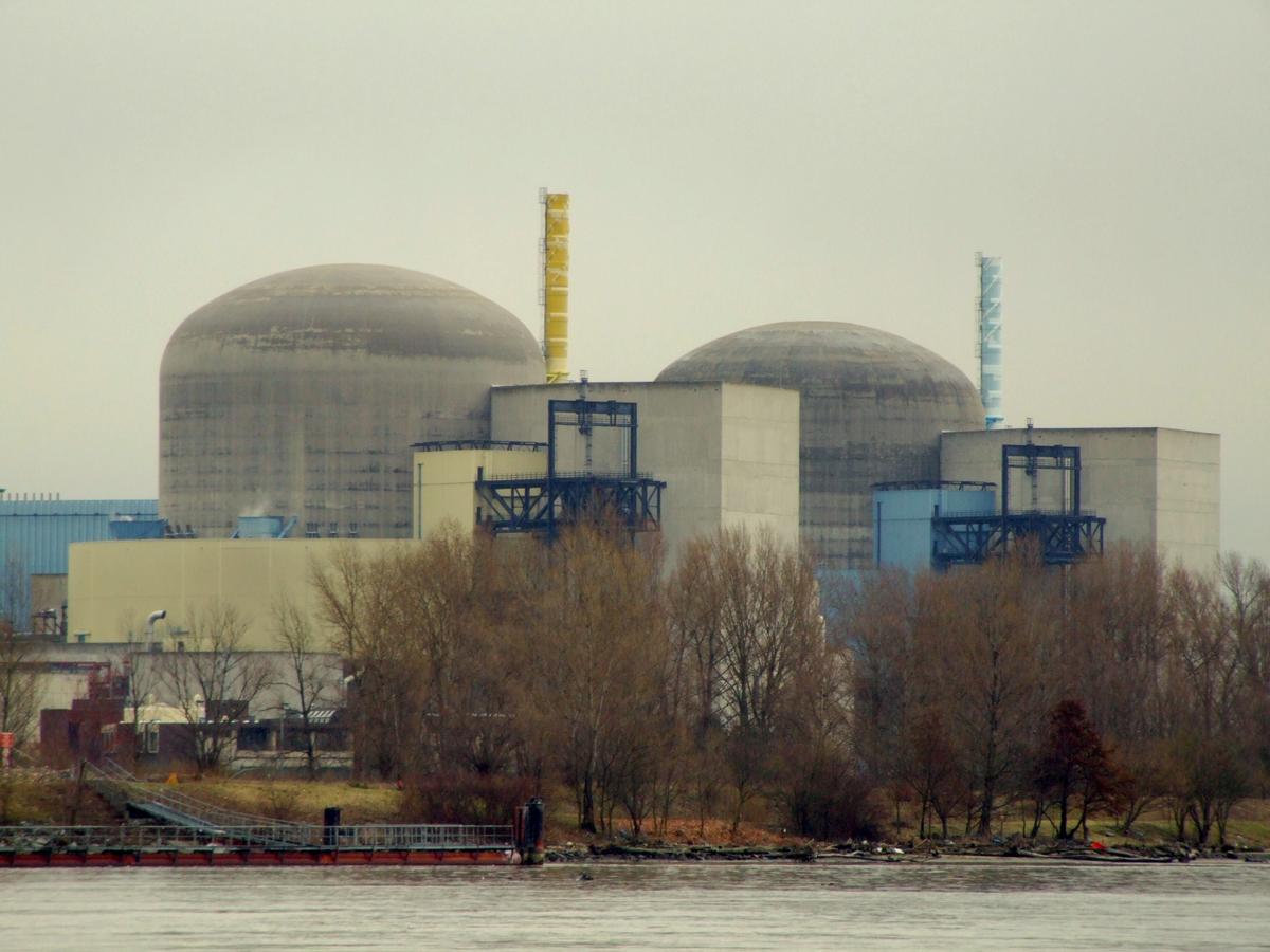 Nuclear Power Plant at Saint-Alban-du-Rhône 