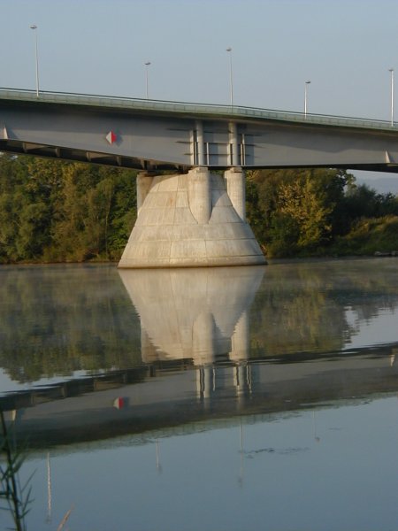Pont de Jassans-Riottier.Pile 