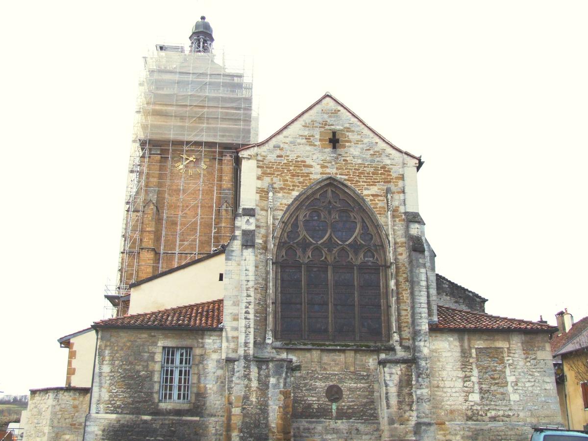 Arbois - Eglise Saint-Just - Chevet 