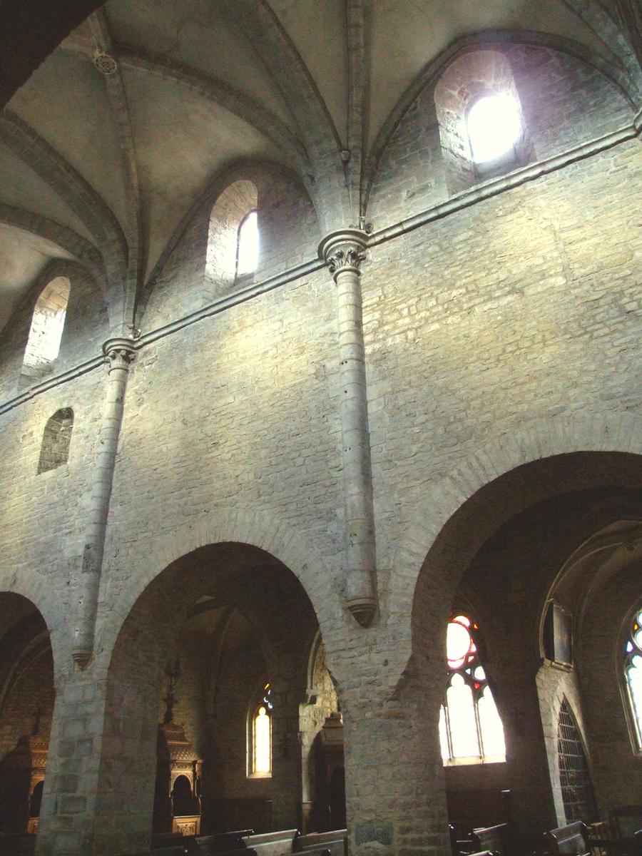 Arbois - Eglise Saint-Just - Nef - Elévation 
