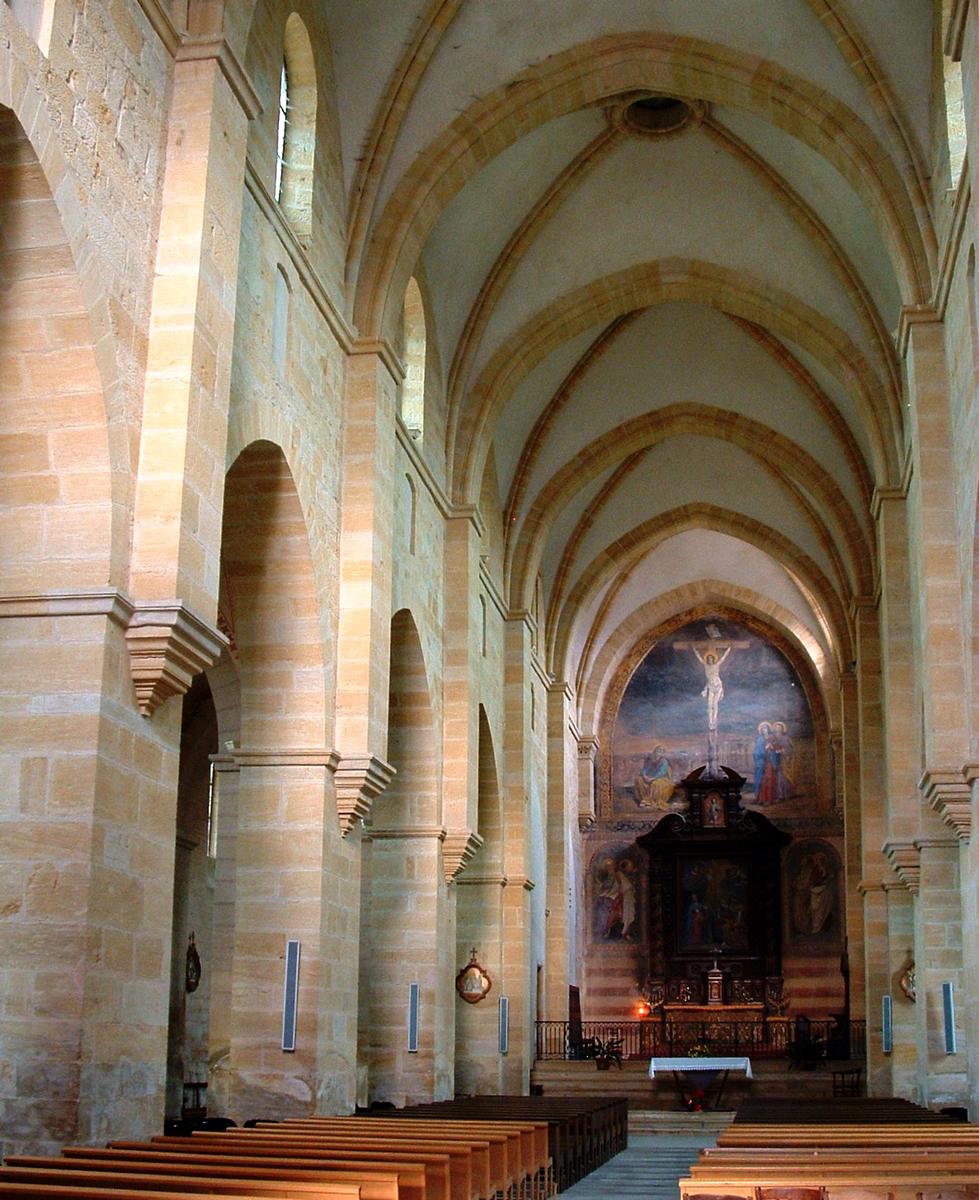 Abbaye de La Bénisson-Dieu - Nef 