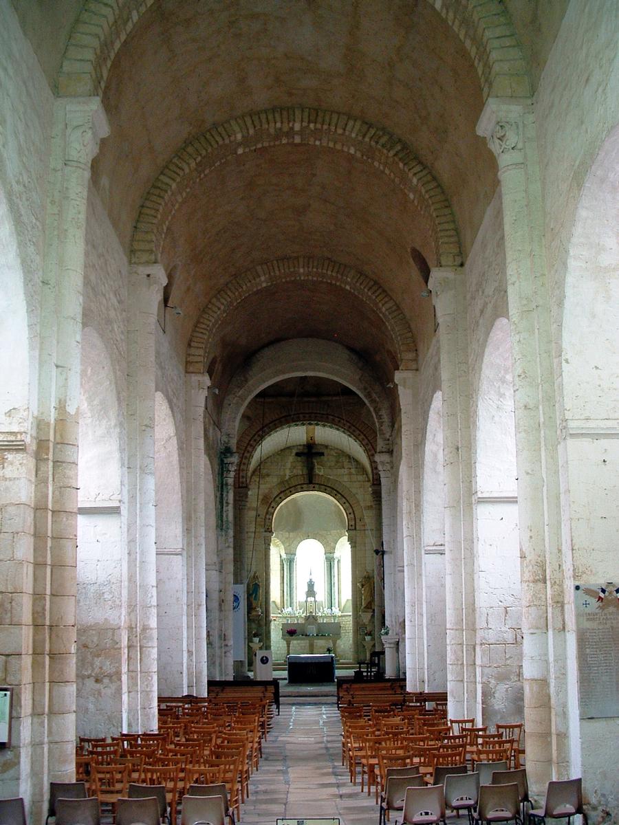 La Celle - Eglise Saint-Blaise - Nef 