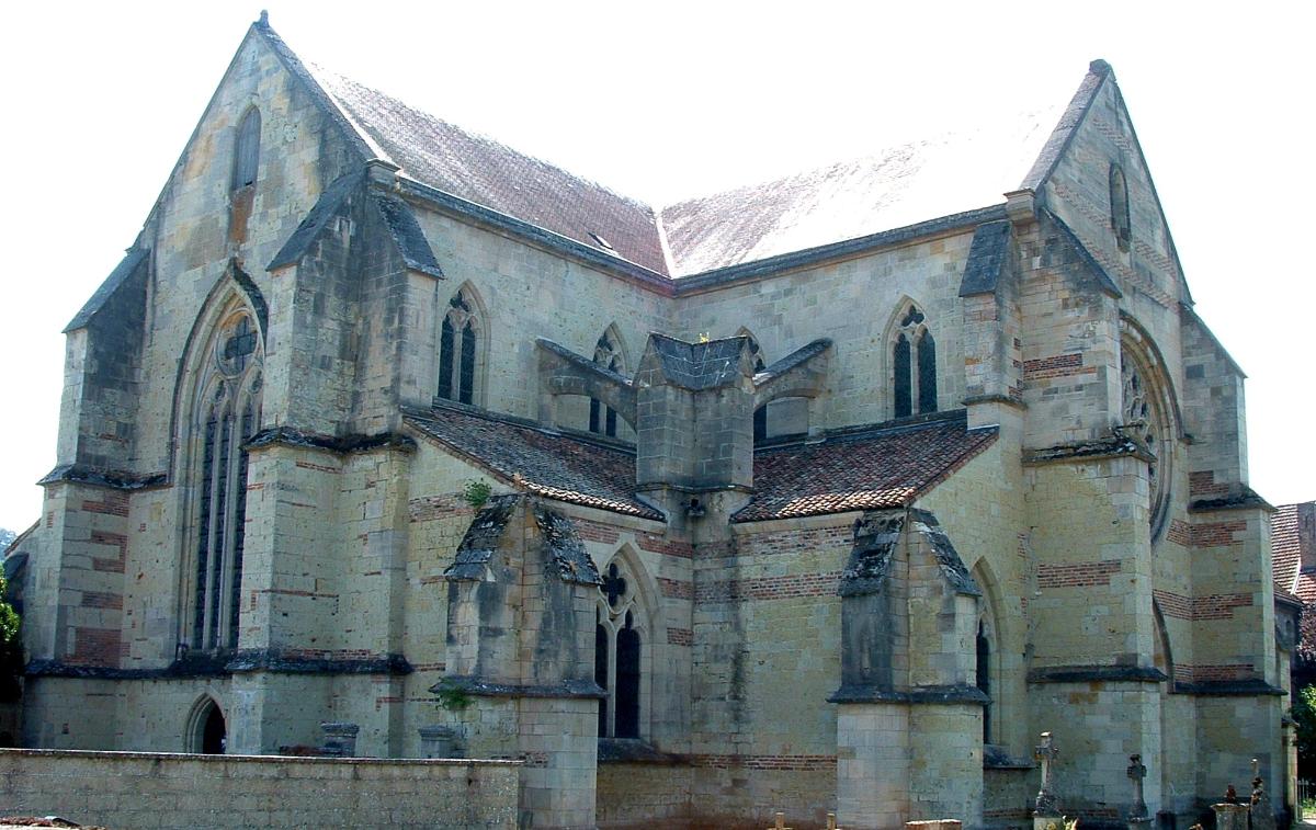 Abbatiale cistercienne, La ChaladeNef et transept 
