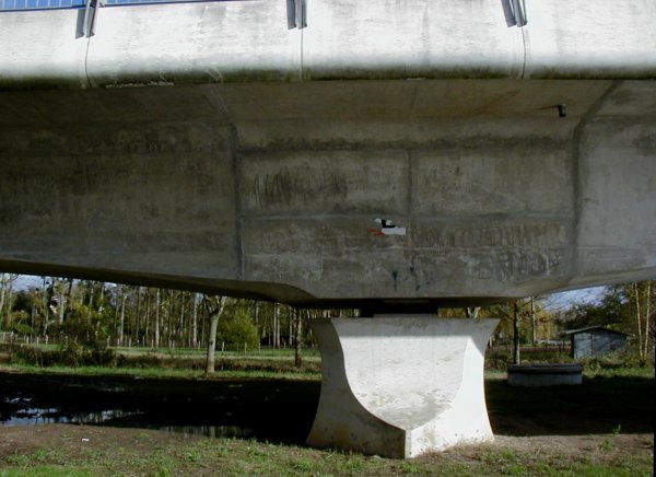 Bridge over the Loir at La Flèche 