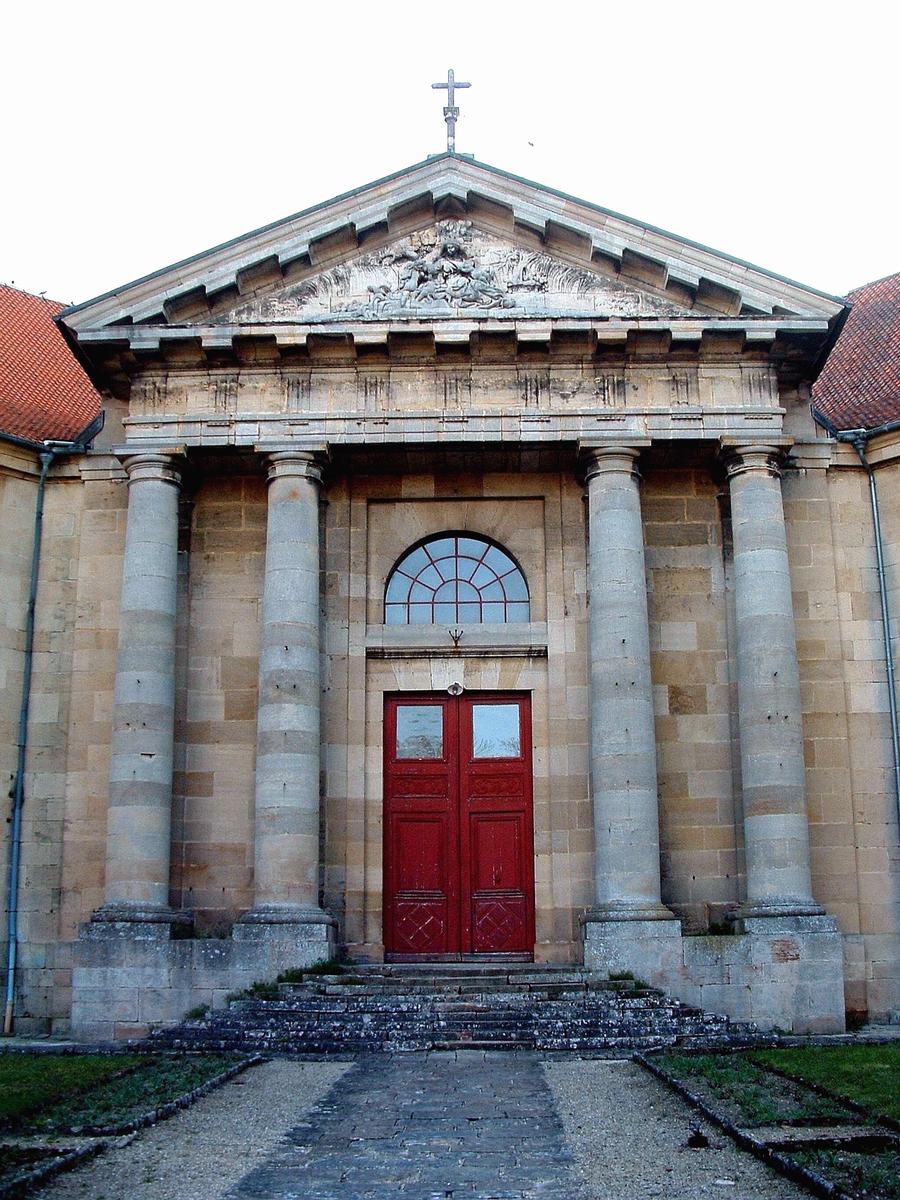 Langres - Hôpital de la Charité - Porte de la chapelle 