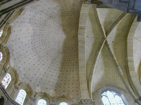 Cathédrale Saint-Mammès de Langres.Voûte du choeur 