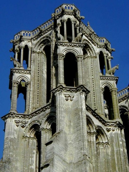 Notre-Dame de Laon.Tour sud-ouest - boeufs 